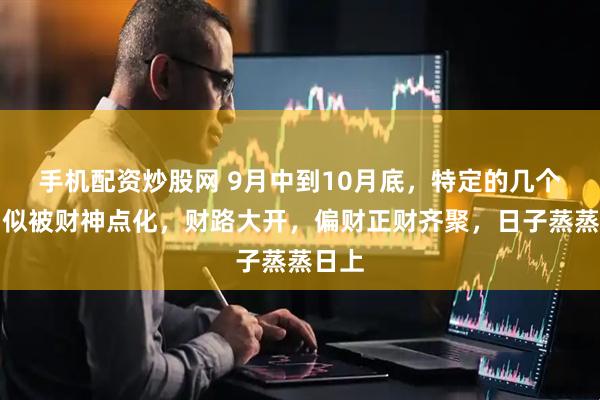 手机配资炒股网 9月中到10月底，特定的几个生肖似被财神点化，财路大开，偏财正财齐聚，日子蒸蒸日上